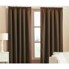 Country Club Set 2 draperii Blackout Woven Chocolate 168x229 cm