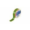 tesa Banda PVC electroizolatoare VDE 53948 - 19 mm 20 m Galben / Verde