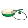 Peterhof Tigaie ceramica cu capac PH-15393-26, culoare verde