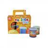 Carioca Tempera super lavabila pentru pictura cu mana, 6 culori, Finger Paint 2+ Baby