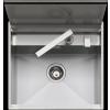 Barazza Lab 57x51cm cu 1 cuva +capac si baterie (1LLB60)