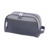 BagBase Geanta cosmetice travel neagra gri