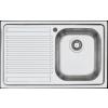 Barazza B_FAST 79x50cm cu 1 cuva si picurator pe partea stanga (1LFS81S )