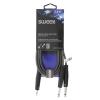Sweex Cablu audio Jack stereo 2x 6.35mm tata - 3.5mm tata 1.5m gri