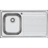 Barazza B_FAST 86x50cm cu 1 cuva si picurator pe partea dreapta (1LFS91D)