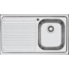 Barazza B_FAST 86x50cm cu 1 cuva si picurator pe partea stanga (1LFS91S)