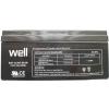 Well Acumulator plumb-acid sigilat 12V 3.3Ah