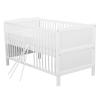 BabyNeeds Nadia 140x70 cm Alb