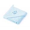 Sensillo Prosop cu gluga Sensilllo HIPPO 80x80 cm Blue - Blue