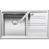 Barazza Easy 86x51cm cu 1 cuva si picurator pe partea dreapta (1LES91PD)