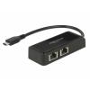 Delock Placa de retea USB-C 3.1 Gen 1 la 2 x Gigabit LAN 63927