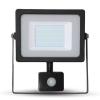 V-TAC 20W LED Proiector cu senzor cu cip SAMSUNG cu funcție de decuplare Corp Negru 6400K