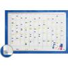 SMIT Planner anual, vertical, 90 x 120 cm, profil aluminiu SL, SMIT (benzi magetice incluse)