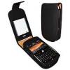 Piel Frama Husa de piele pentru Blackberry Bold 9000 Flip Black
