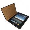 Piel Frama Husa iPad neagra, inchidere magnetica