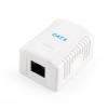 Gembird CAT6 UTP single port surface mount box NCAC-1U6-01