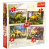 Trefl Dinozaurii - puzzle 4in1 CTW-34249
