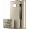 Samsung Husa cu Tastatura Qwerty pt Galaxy S7 G930 Gold