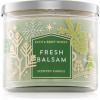 Bath & Body Works Fresh Balsam lumânare parfumată 411 g III.