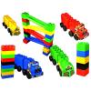 Super Plastic Toys Set de constructie gigant Car Race