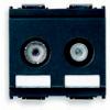 Vimar Priza coaxiale TV-RD-SAT 15 dB 2 module reduse