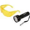 YATO Kit lanterna led UV + ochelari YT-08581