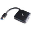 SSK SHU310 USB 3.0 4 Port negru
