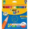 BIC Creioane 24 culori Evolution 76421