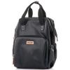 Chipolino Rucsac si gentuta de infasat black leather