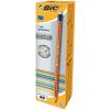 BIC Cutie creion cu guma 12 bucati Evolution Stripes 646 8960342CUT