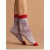 Fiore Sosete lycra cu trandafiri Red Rose