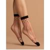 Fiore Sosete lycra cu dungi si picatele Spicy 15 den
