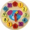 Baby Mix Puzzle din lemn Ceasul