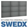 Swedx Kit conectica Videowall 3x3