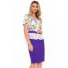 AMA Fashion 1404 mov dantela