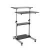 Blackmount Stand mobil (Workstation) ajustabil pentru calculator, proiector , WST01