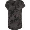 Urban Classics Ladies Camo Back Shaped Tee