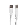 Sinox USB2.0 Connectech A - B, 3.0m, White (CTC4003B) (bag)