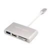 HOPE R Hub 5 in 1 USB 3.1 Type-C la USB 3.0, 1 x USB 2.0, 1 x micro USB, 1 x SD card, 1 x TF