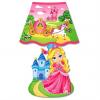 Stof Sticker 3D led Veioza cu printesa roz