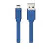 HAMA Design Line microUSB Aluminiu 1m albastru 178204