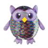Shimmeez Plus mare cu paiete reversibile 35 cm - Bufnita