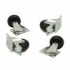 Triton Set 4 roti (2 roti cu frana), incarcare maxima 800kg (RAX-MS-X81-X1)