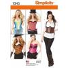 Simplicity Tipar corset 1345