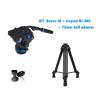 BENRO KIT BENRO S8 FLUID HEAD + NT-280 VIDEO TRIPOD + 75mm Ball Adapter