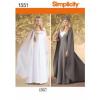 Simplicity Tipar Rochie de carnaval 1551