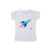 Seni Tricou baieti pictat manual, 4-5 ani, Racheta