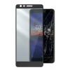 Cellular Line TEMPGCABNOKIA31K pentru Nokia 3.1 (Transparent/Negru)