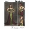 Simplicity Tipar carnaval S 8363