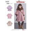 Simplicity Tipar pelerina fetite S8428